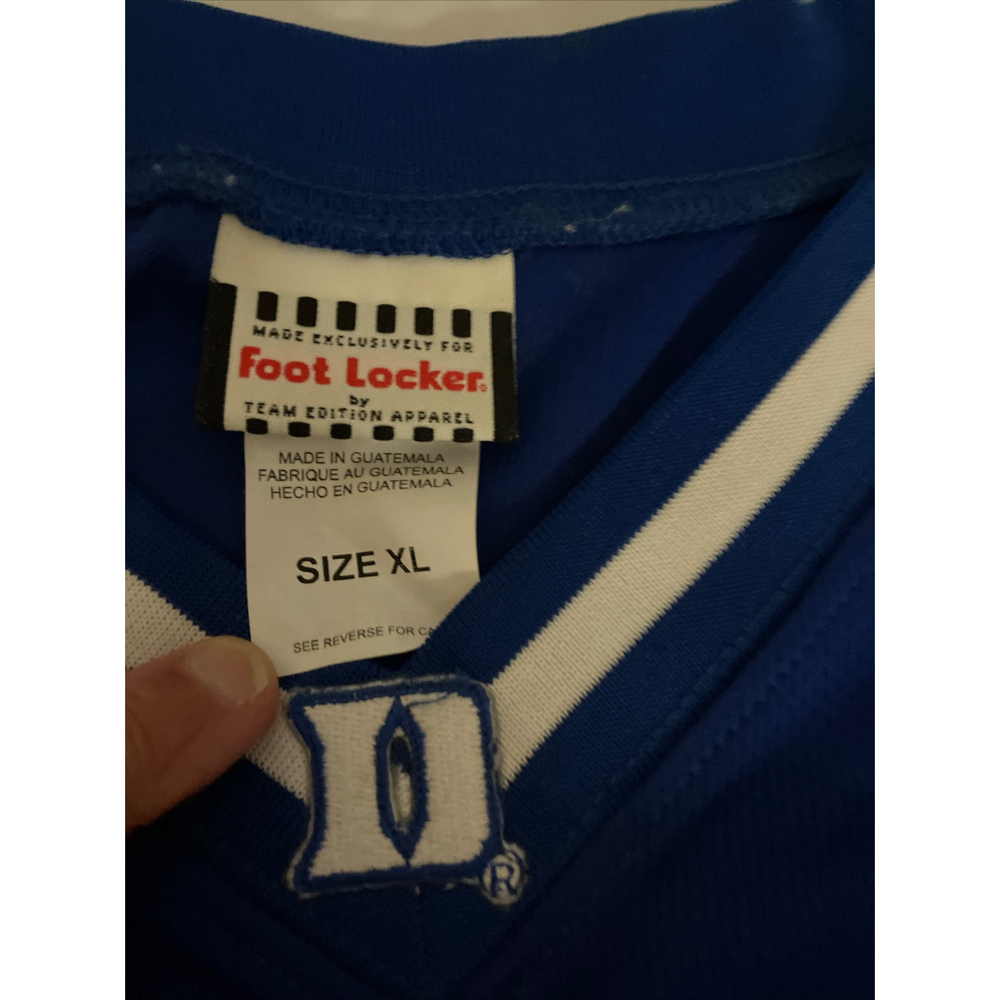Foot Locker Team Edition Apparel Duke Blue Devils Jersey Size XL - Picture 2 of 4